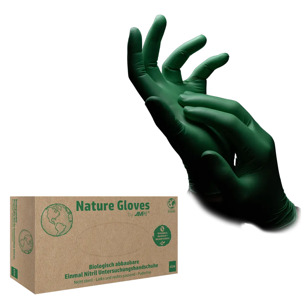 Nature Gloves Nitrilne Rukavice Bez Pudera